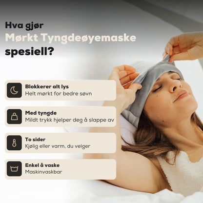 Mørkt Tyngde-Øyemaske